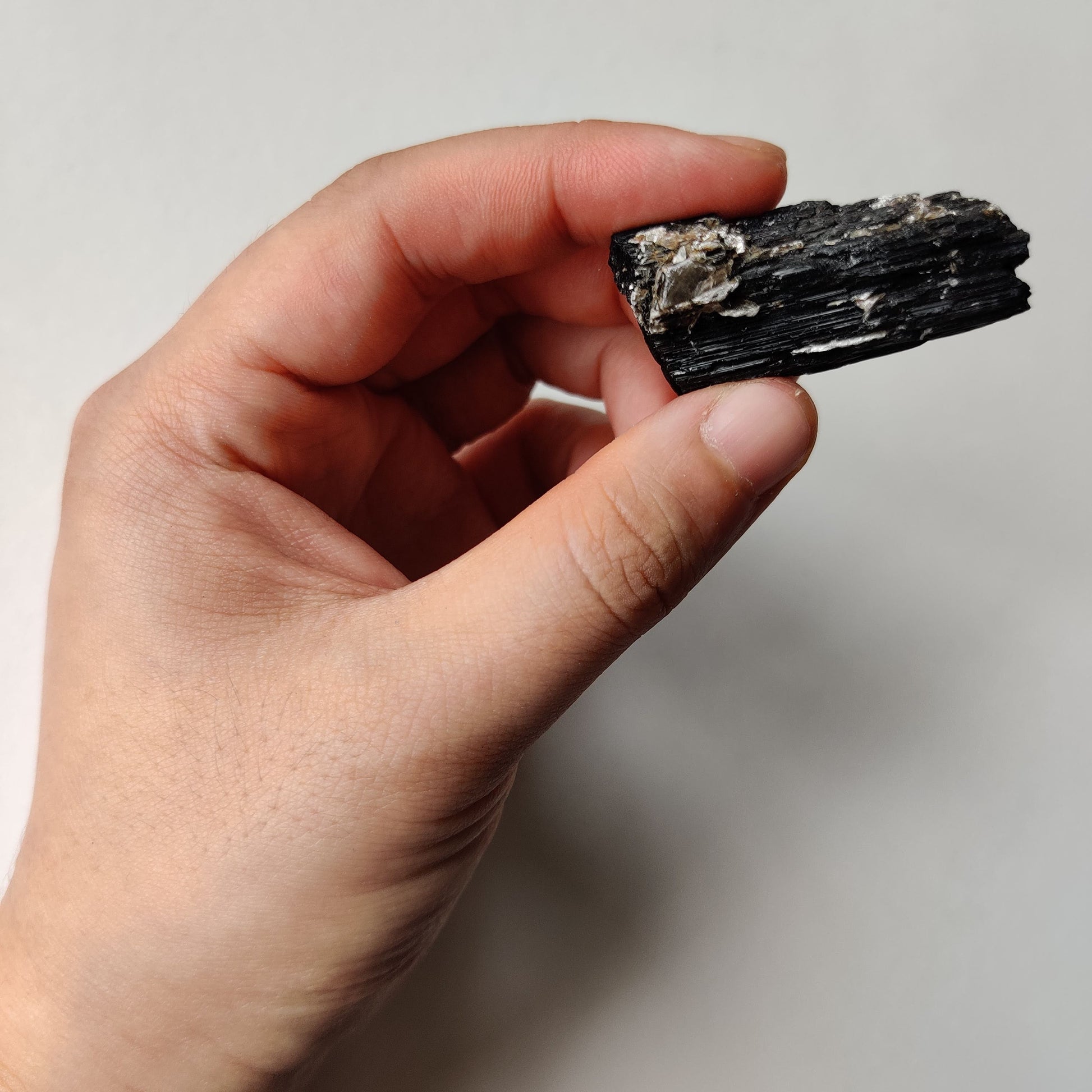 Black Tourmaline Crystal Piece (2-3 cm) - Rivendell Shop
