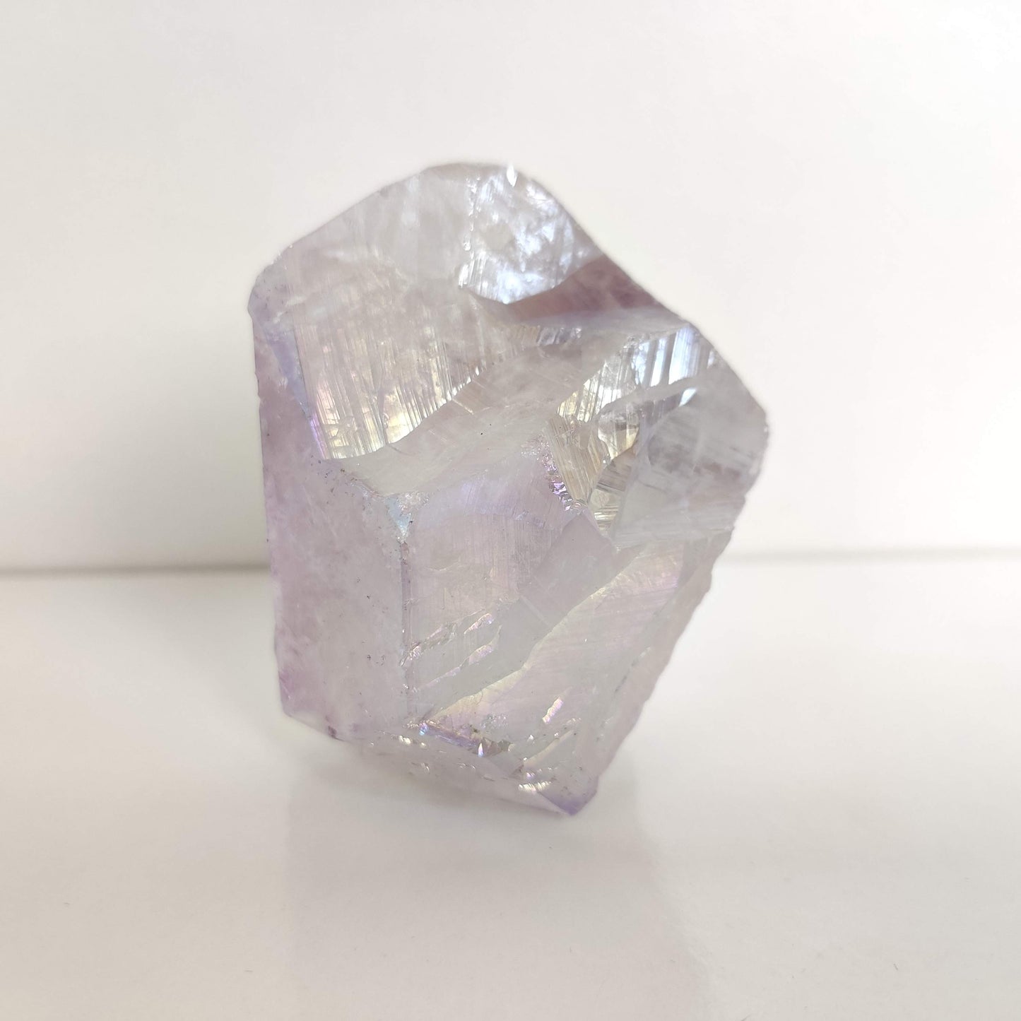 Amethyst Aura Standing Crystal Point - Large - Rivendell Shop
