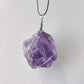 Amethyst Rough Wire-Wrapped Pendant - Rivendell Shop