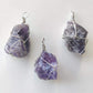 Amethyst Rough Wire-Wrapped Pendant - Rivendell Shop