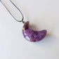 Amethyst Moon Pendant - Rivendell Shop