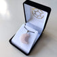 Rose Quartz Moon Pendant - Rivendell Shop
