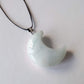Amazonite Moon Pendant - Rivendell Shop