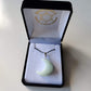 Amazonite Moon Pendant - Rivendell Shop