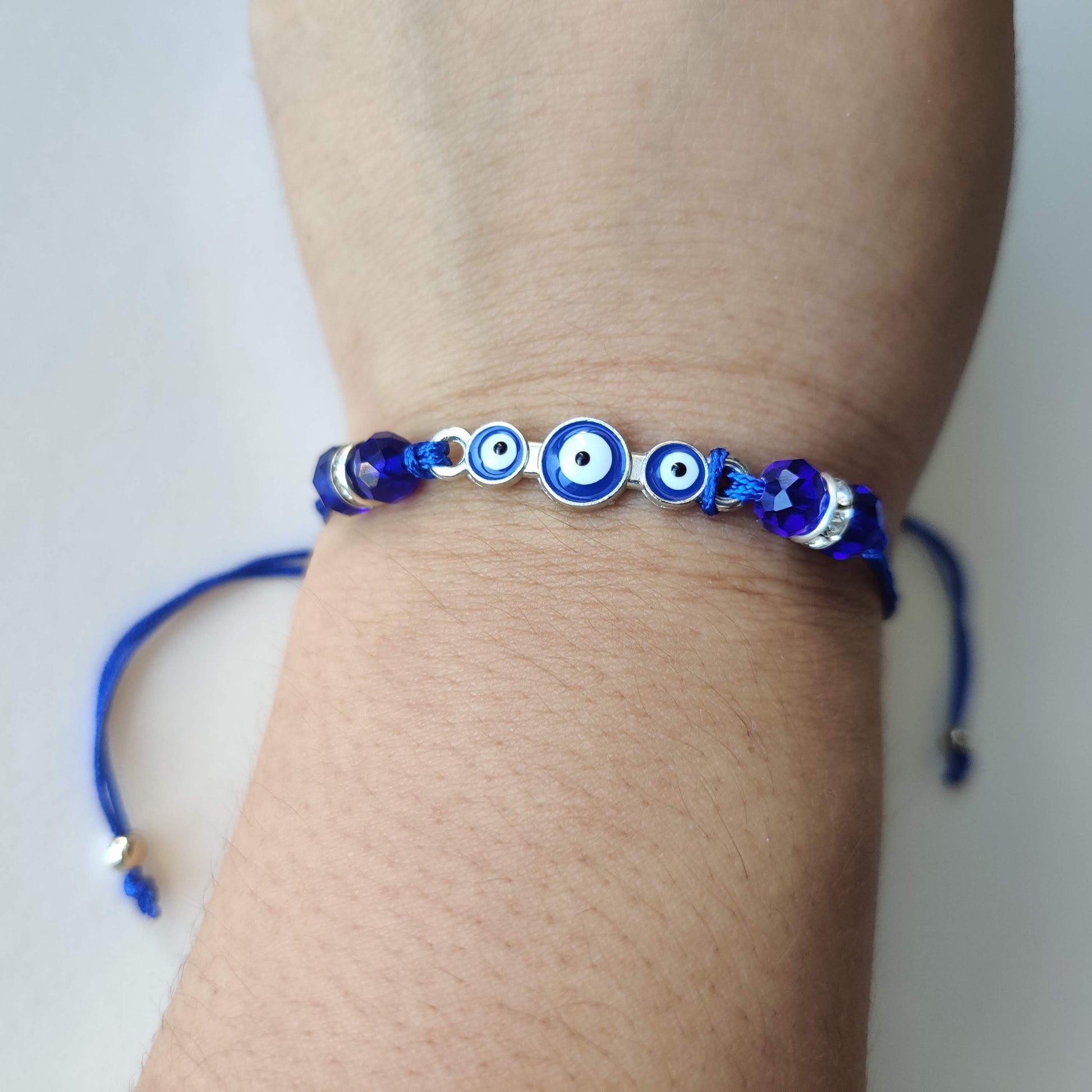 Evil Eye Protection Bracelet - Blue - Rivendell Shop