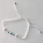 Evil Eye Protection Bracelet - White - Rivendell Shop