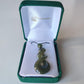 Greenstone Twist Pikorua Greenstone Pendant - Double Twist with Bead - Rivendell Shop