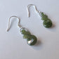 Greenstone Triple Twist Pikoura Greenstone Earrings - Rivendell Shop