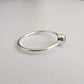 Smoky Quartz Delicate 925 Sterling Silver Ring - Rivendell Shop
