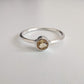Citrine Delicate 925 Sterling Silver Ring - Rivendell Shop