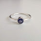 Iolite Delicate 925 Sterling Silver Ring - Rivendell Shop