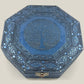 Blue Tree of Life Hexagonal Jewellery Box KR1 - Rivendell Shop