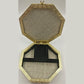 Gold Butterfly Hexagonal Jewellery Box - Rivendell Shop