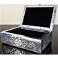 Celtic Pentagram Silver Jewellery Box - Rivendell Shop