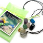 Wellbeing Necklace with Seven Gemstone Pendants - Rivendell Shop