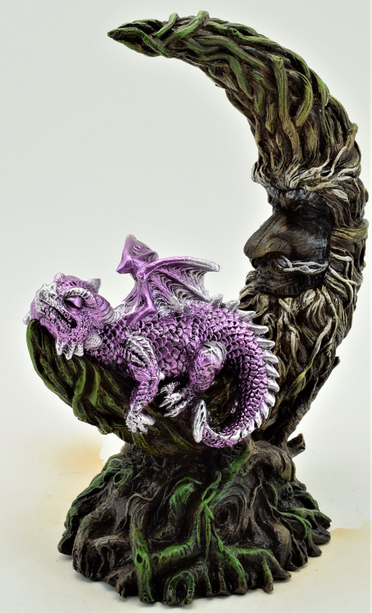 Purple Dragon Lying on Moon - Rivendell Shop
