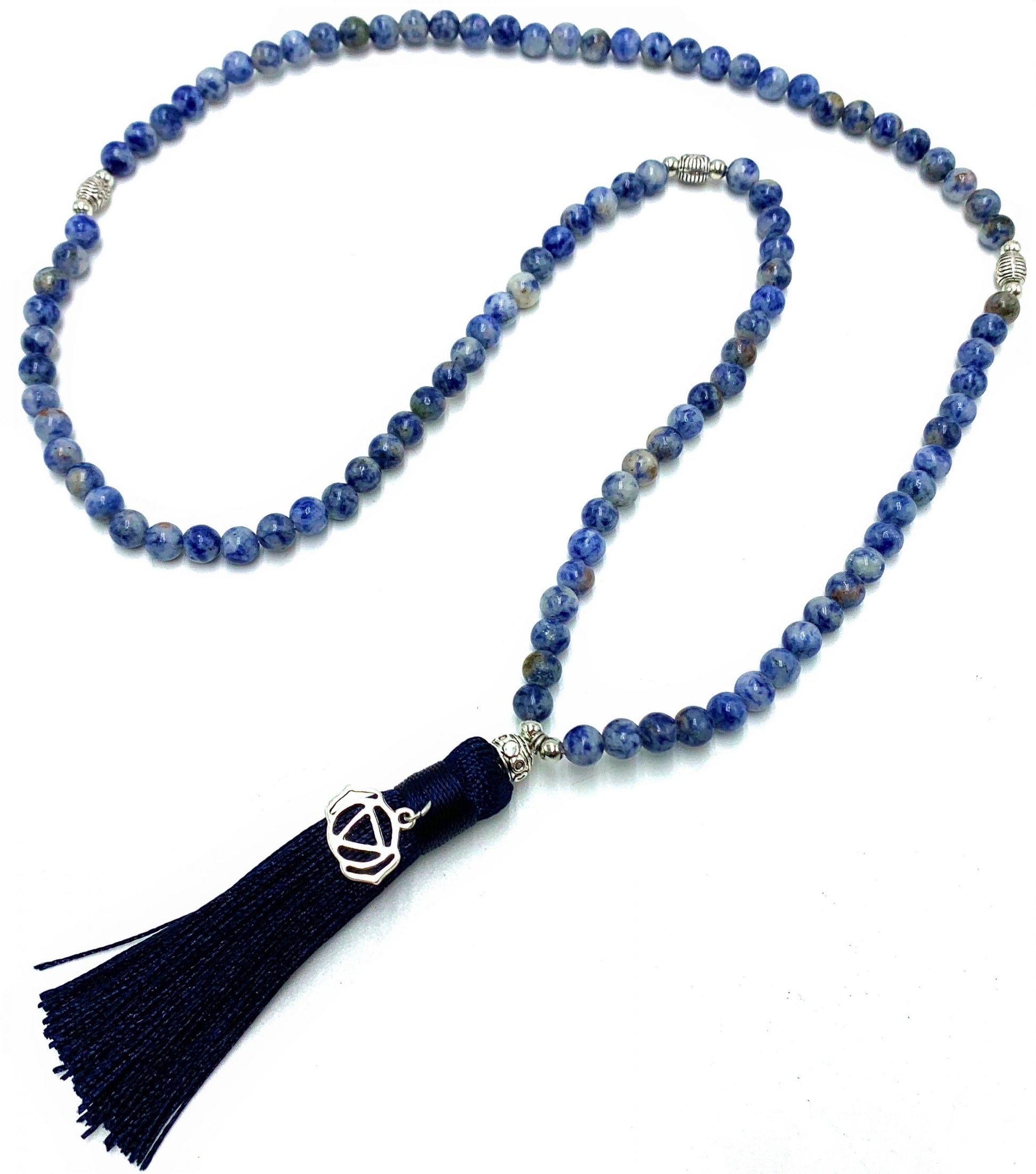 Sodalite mala beads - Rivendell Shop