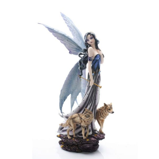 Fairy With Wolves - Rivendell Shop
