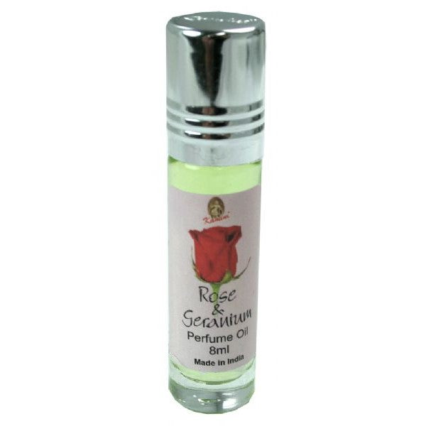 Kamini Perfume Oil Rose and Geranium - Rivendell Shop