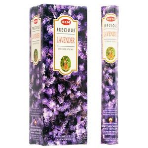 HEM Hexagon Precious Lavender Incense 6 Pack - Rivendell Shop