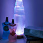 Large 30cm Selenite LED Lamp with Mood Change Lighting - Rivendell Shop