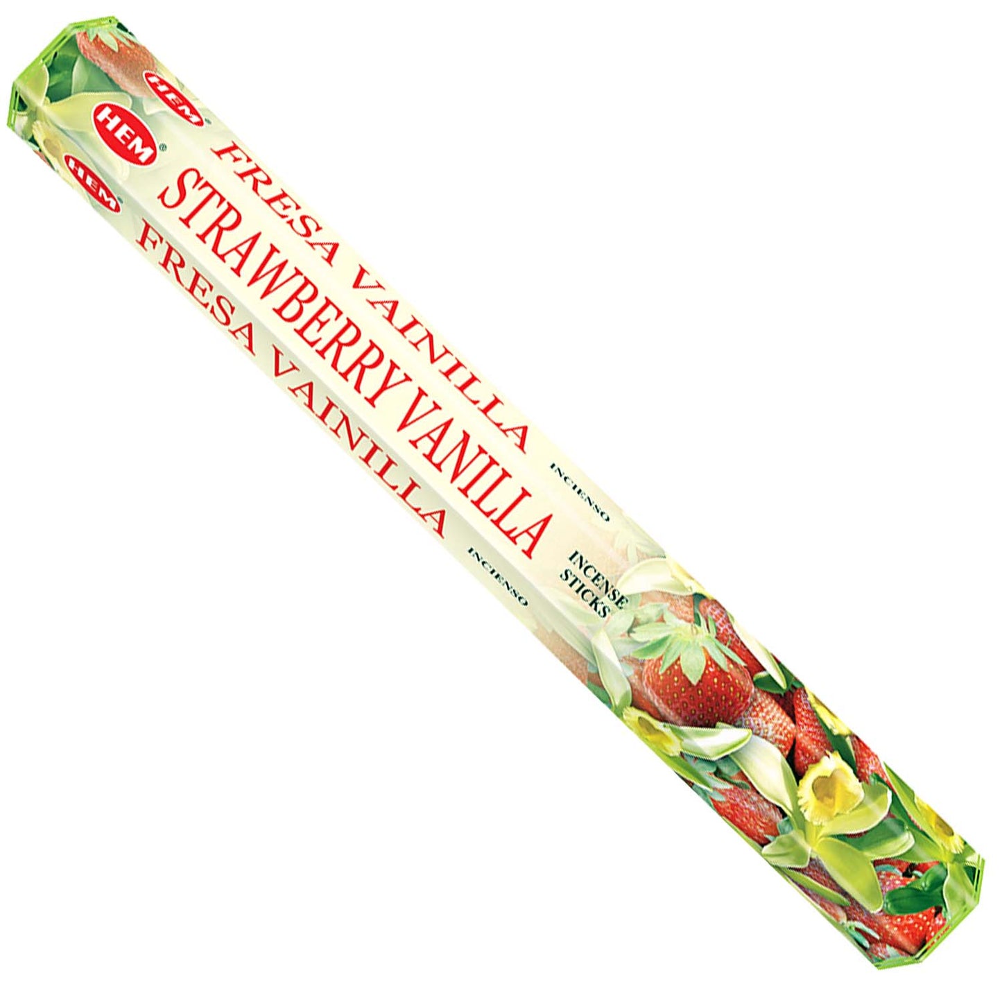 HEM Hexagon Strawberry Vanilla Incense 6 Pack - Rivendell Shop