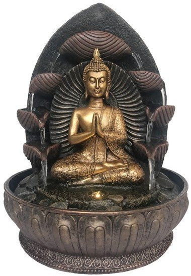 Large Golden Buddha Water Feature - Rivendell Shop
