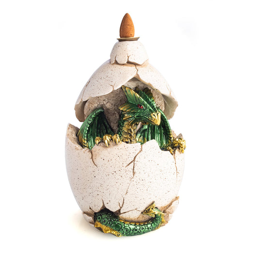Hatching Dragon Egg Backflow Incense Burner - Rivendell Shop