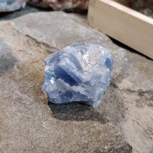 Blue Calcite Crystal Piece (3-5cm range) - Rivendell Shop
