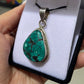 Sterling silver turquoise pendant - Rivendell Shop