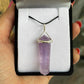 Amethyst silver point pendant - Rivendell Shop