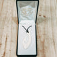 Handcarved Bone Fish Hook Pendant - Hei Matau - Rivendell Shop