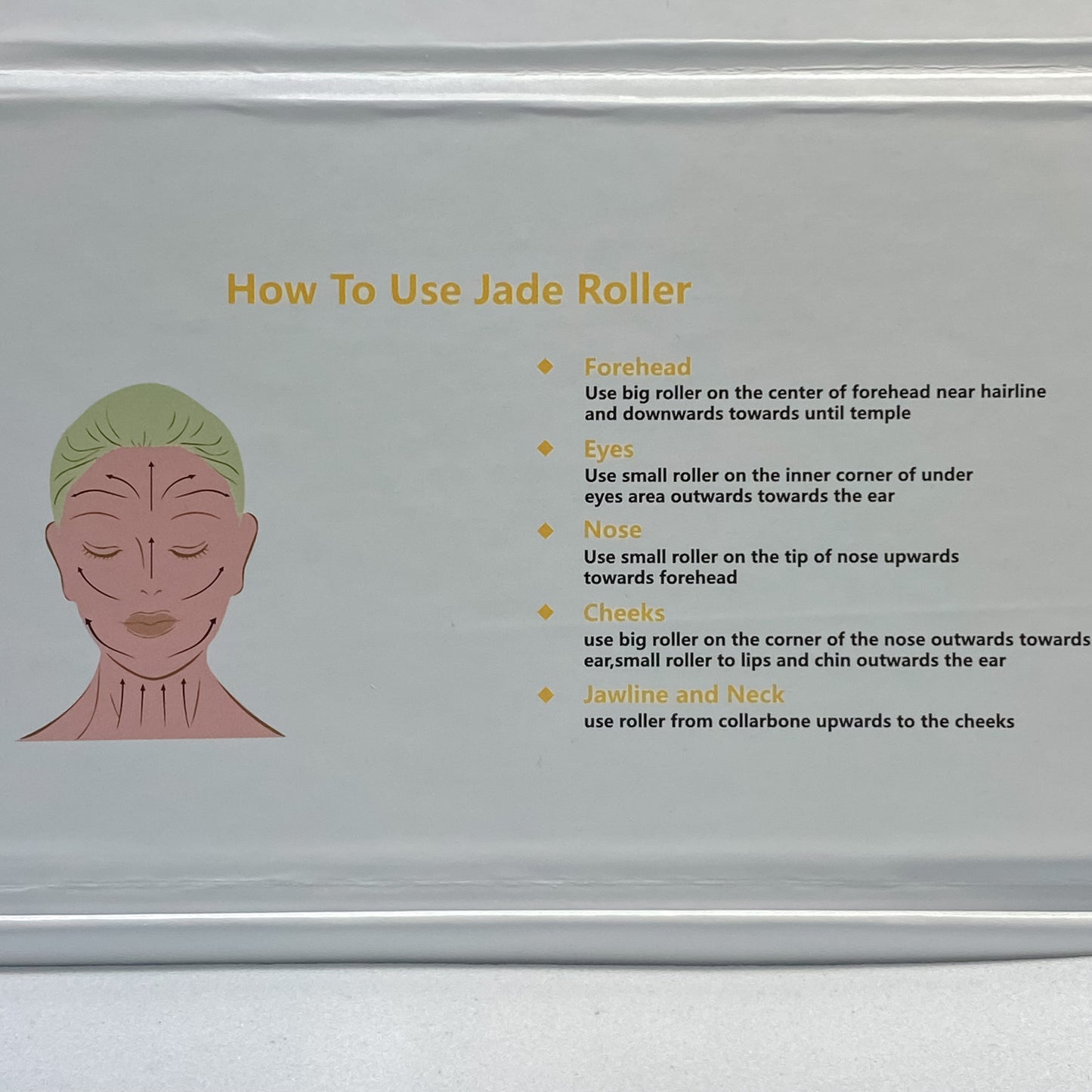 Green Jade Crystal Face Roller - Rivendell Shop