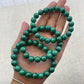 Malachite Round Bead Bracelet - Rivendell Shop