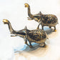 Brass Handcrafted Elephant Trunk Up - 15cm - Rivendell Shop