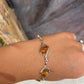 Sterling silver amber bracelet - Rivendell Shop
