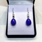 Lapis Lazuli Earrings - Teardrop - Rivendell Shop