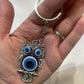 Owl Evil Eye Keychain - Rivendell Shop