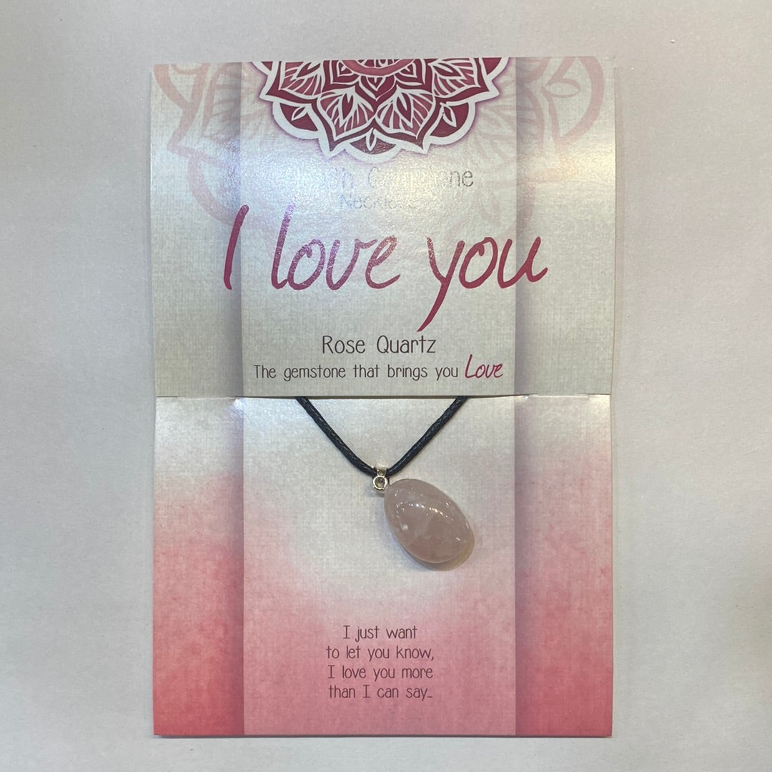 I Love You Necklace - Rivendell Shop