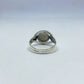Labradorite 925 Sterling Silver Ring w Spiral - Rivendell Shop