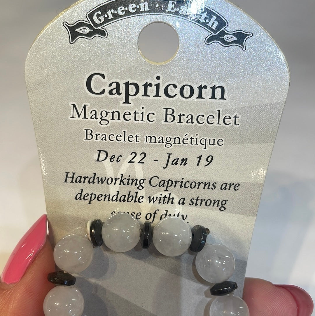 Clear quartz zodiac bracelet Rivendell Shop