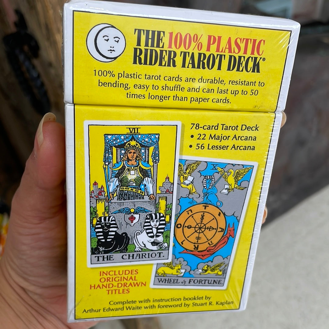 100% plastic Rider tarot deck - Rivendell Shop