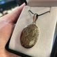 Rhyolite sterling silver pendant - Rivendell Shop