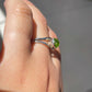 Peridot sterling silver ring - Rivendell Shop