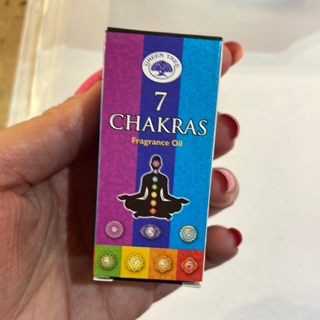 7 Chakras fragrance oil - Rivendell Shop