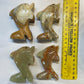 Banded calcite dolphins - Rivendell Shop