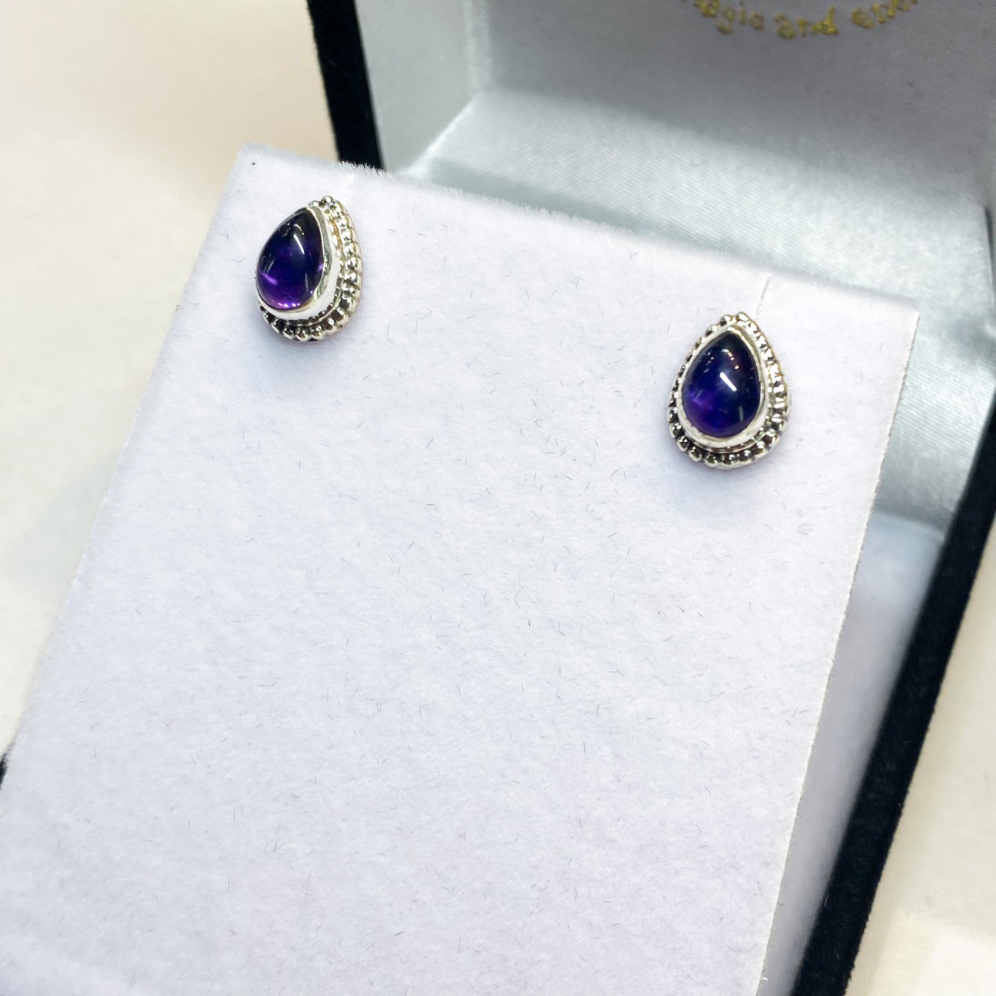 Amethyst Studs - Rivendell Shop