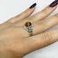 Tiger's Eye 925 Sterling Silver Ring w Spiral - Rivendell Shop