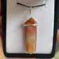 Carnelian silver point pendant - Rivendell Shop