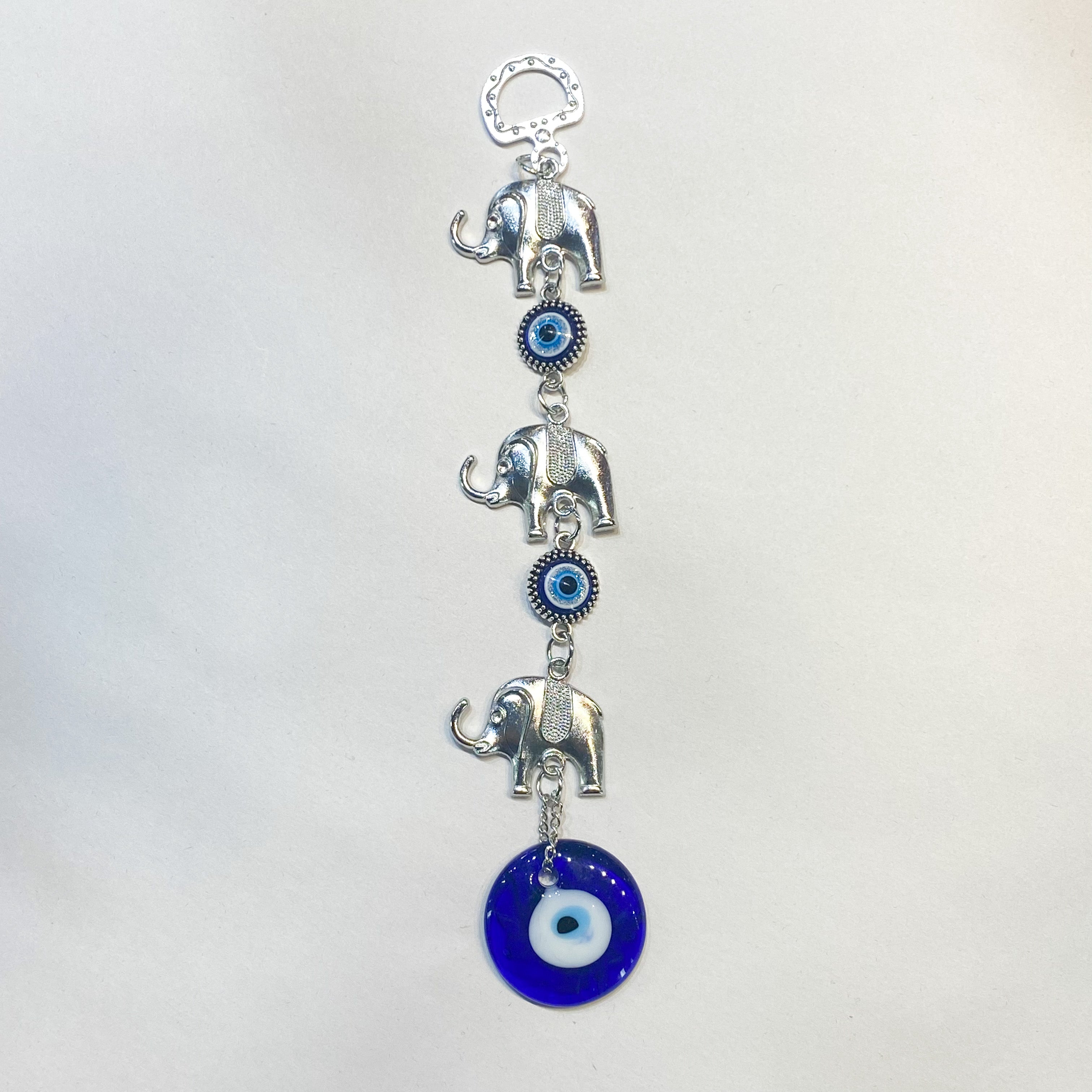 Evil Eye 3 Elephant Keychain – Rivendell Shop